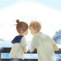 头像动漫情侣樱花