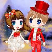 微信手绘头像动漫情侣头像