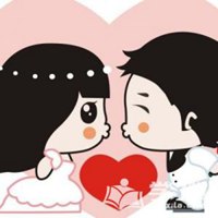 彩色头像动漫情侣头像