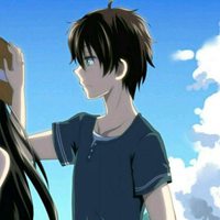 动漫情侣头像分手