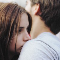 悲伤欧美情侣背影图片唯美