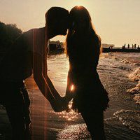 欧美情侣头像一男一女黑白头像图片