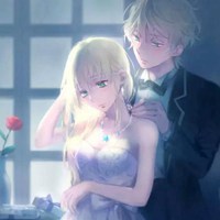 个性女生动漫欧美情侣头像一对