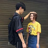 小丸子可爱情侣头像