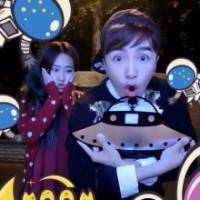 卡通简笔可爱情侣头像