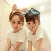 可爱情侣一对两张