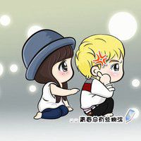 个性可爱情侣头像卡通