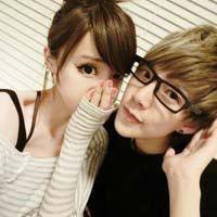 可爱情侣闪动头像