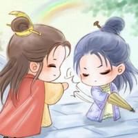 男女可爱情侣头像卡通头像