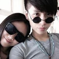 白底兔子可爱情侣头像卡通