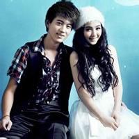 可爱情侣头像手画