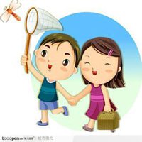 兔子超可爱情侣头像