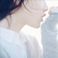 黑白头像气质女生