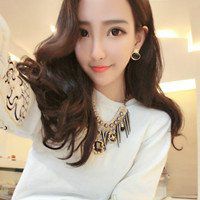 头像_有气质女生_黑白。