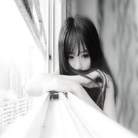 校园气质女生头像背影