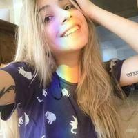 投影头像有气质女生