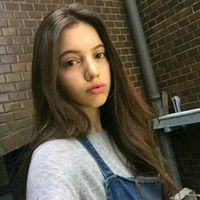 微信头像气质女生看兰花