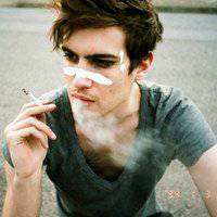 欧美气质男生头像大背头