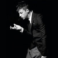 气质男生欧美黑白头侧脸头像