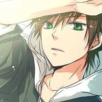 气质男生欧美黑白头侧脸头像