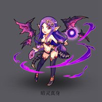 手绘古风情侣游戏头像图片