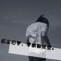 黑白伤感男生头像带字