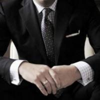 成熟男人近视眼镜头像