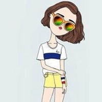 中分头像动漫女