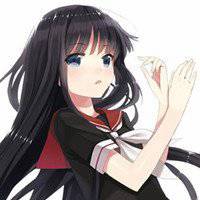 中分头像动漫女