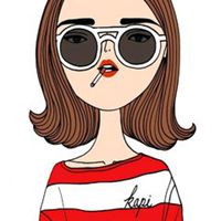 中分头像动漫女