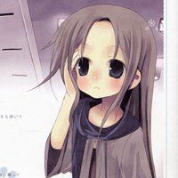 中分头像动漫女