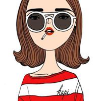 中分头像动漫女