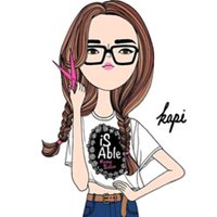 中分头像女卡通