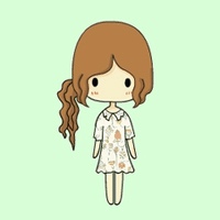 中分头像女卡通
