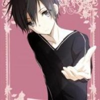 二次元粉色系头像男生