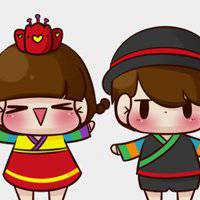 亲情头像卡通图片