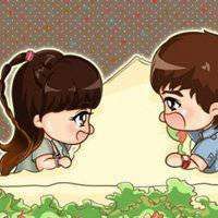 亲情头像卡通图片