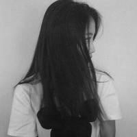 侧面头像女生唯美漂亮