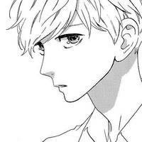 侧面头像男生素描