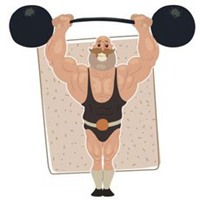 健身头像男动漫图片