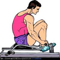 健身头像男动漫图片