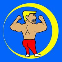 健身头像男动漫图片