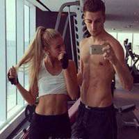 健身头像男图片唯美