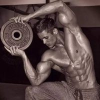 健身头像男图片唯美