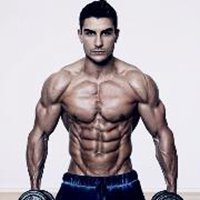 健身头像男图片唯美