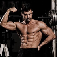 健身头像男图片唯美