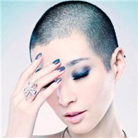 光头头像女生图片