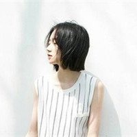 全侧女青年头像