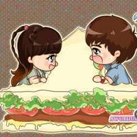 内裤胸罩情侣头像