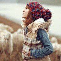 冬天女生头像图片大全